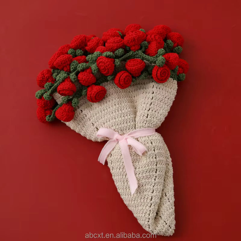 Bloemenboeket deken - Rozen